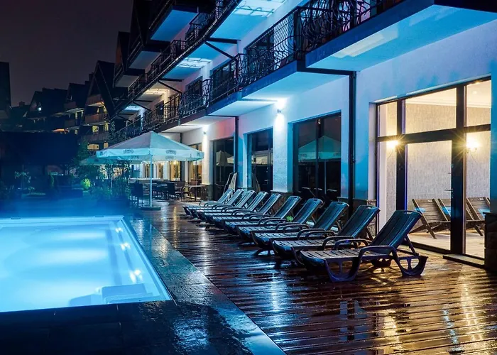 Hotel Paryski Art&Business Zakopane - Basen Jacuzzi Sauna Małpi Gaj